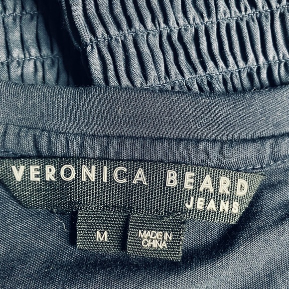 Veronica Beard Aberdeen Cotton
Smocked Mini Dress Navy Blue Size
M - Picture 12 of 12